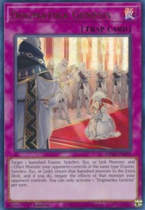 Dogmatika Genesis MP22-EN039 Ultra Rare Englisch