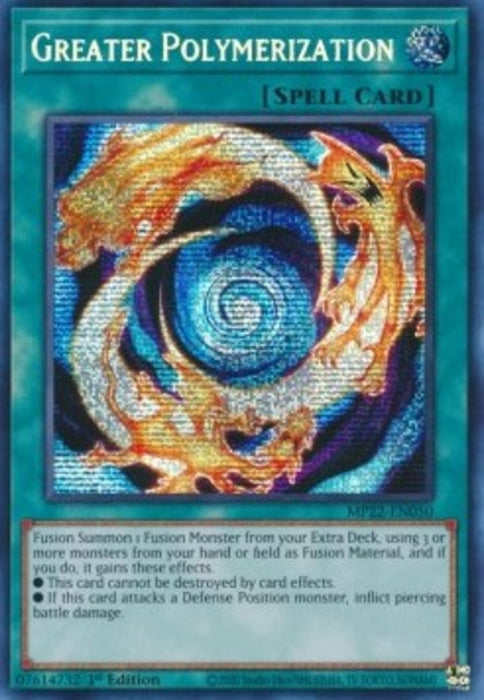 Greater Polymerization MP22-EN050 Secret Rare Englisch