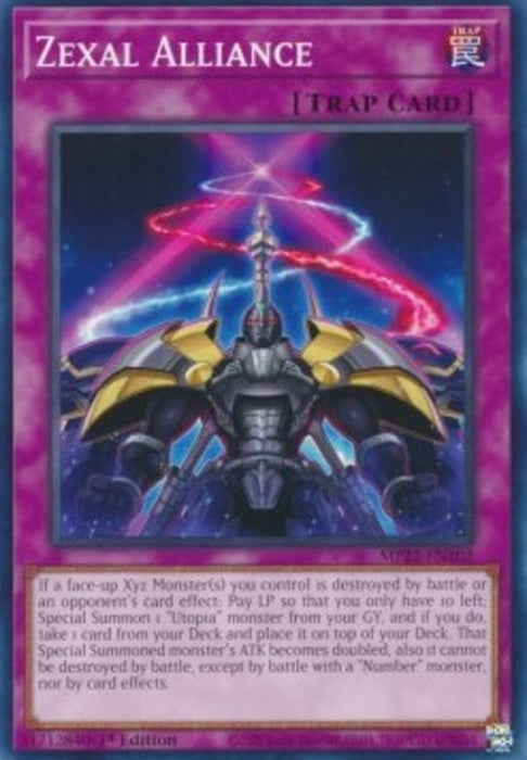 Zexal Alliance MP22-EN102 Common Englisch