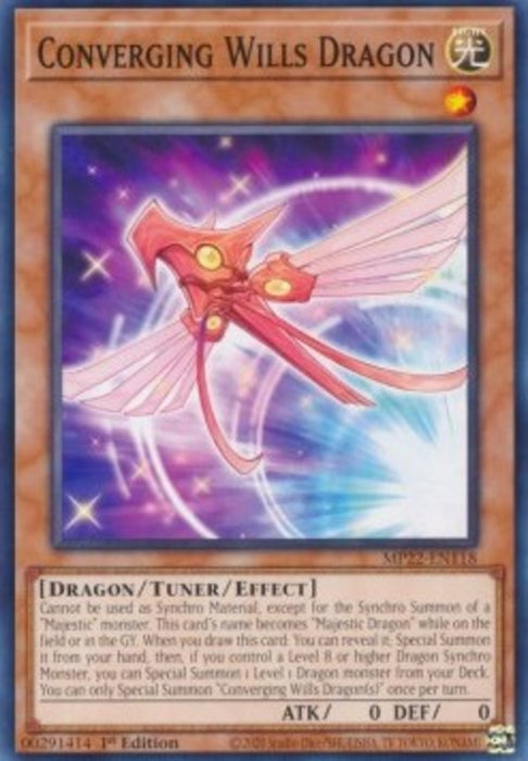 Converging Wills Dragon MP22-EN118 Common Englisch