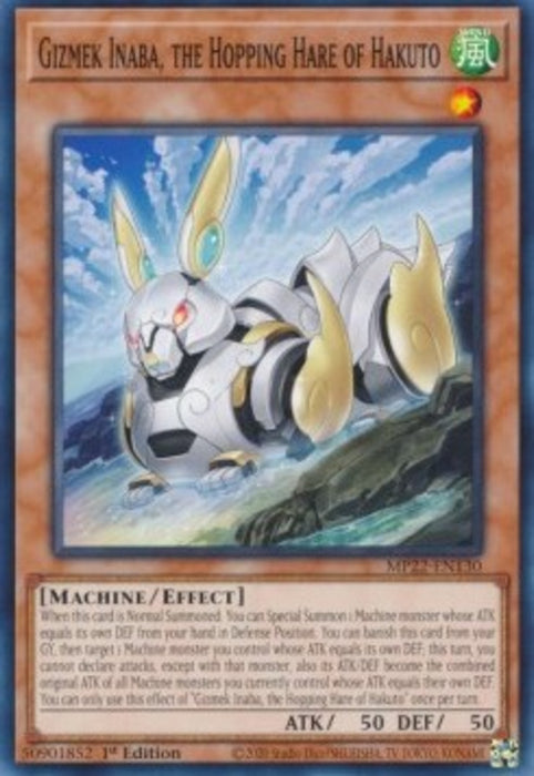 Gizmek Inaba, the Hopping Hare of Hakuto MP22-EN130 Common Englisch