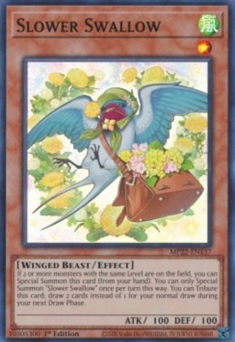 Slower Swallow MP22-EN137 Super Rare Englisch