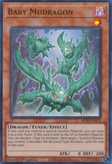 Baby Mudragon MP22-EN172 Ultra Rare Englisch