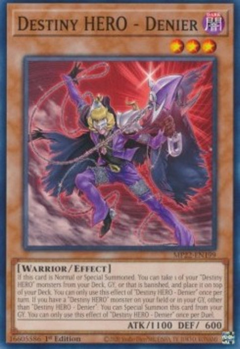 Destiny HERO - Denier MP22-EN199 Common Englisch
