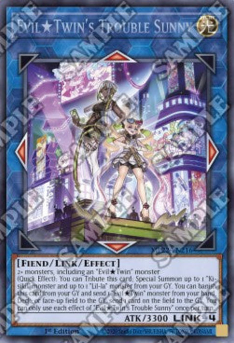 EvilTwin's Trouble Sunny MP22-EN216 Secret Rare Englisch