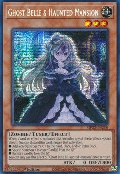 Ghost Belle & Haunted Mansion MP22-FR258 Secret Rare Französisch