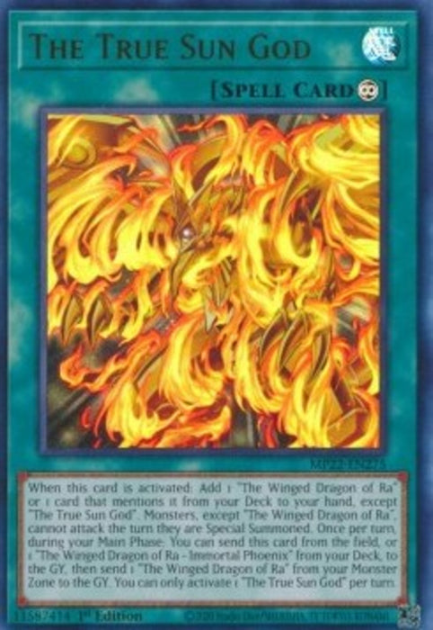 The True Sun God MP22-EN275 Ultra Rare Englisch