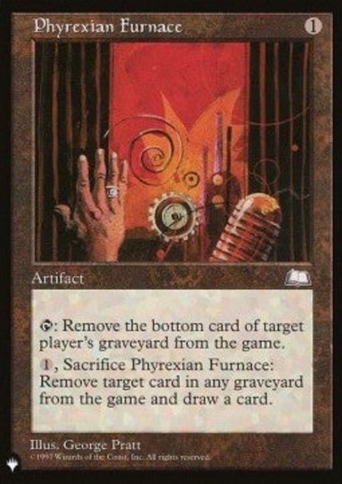 Phyrexian Furnace ZNL- Uncommon Englisch