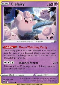 Clefairy LOR-062 Common Englisch