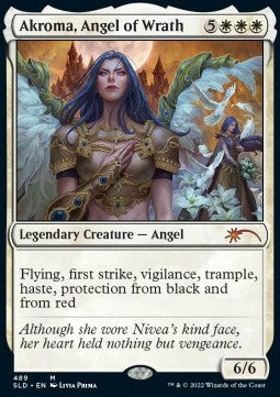 Akroma, Angel of Wrath SLDJS-489 Mythic Englisch