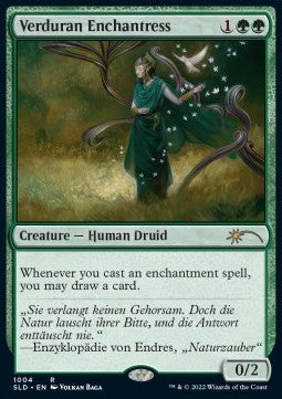 Verduran Enchantress SLDJS-1004 Rare Englisch