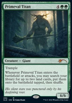 Primeval Titan SLDJS-494 Mythic Englisch