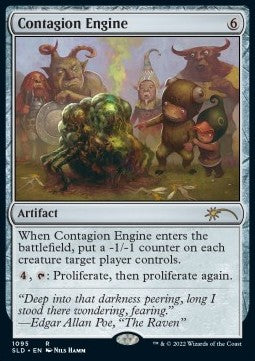 Contagion Engine SLDAUS-1095 Rare Englisch