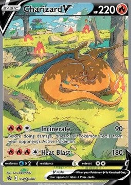 Charizard V SWSH-260 Promo Englisch