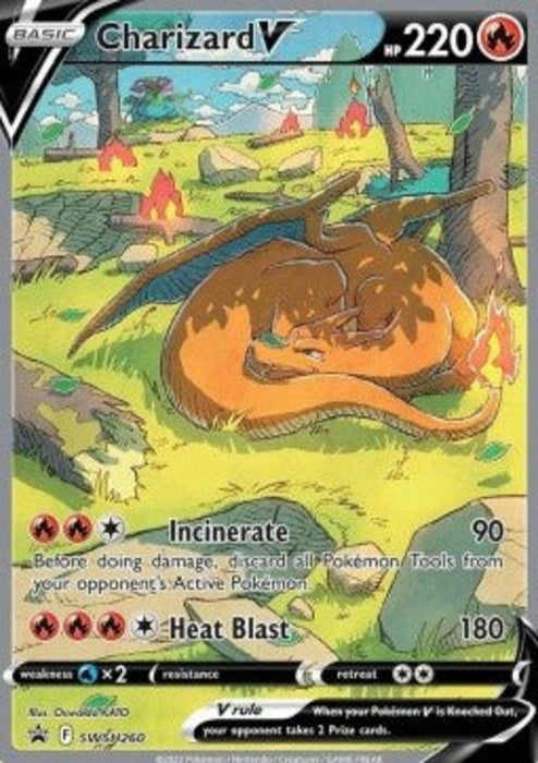 Charizard V SWSH-260 Promo Englisch