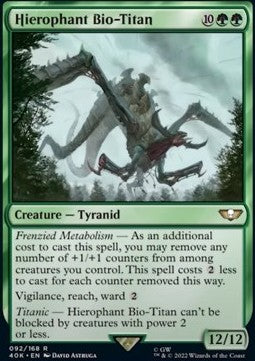 Hierophant Bio-Titan 40K-92 Rare Englisch