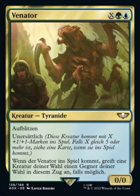Venator 40K-138 Rare Deutsch