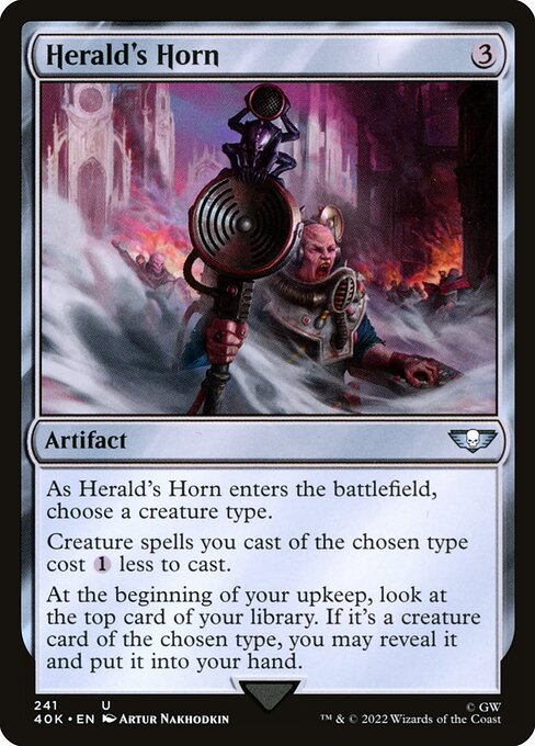 Herald's Horn 40K-241 Uncommon Englisch