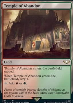 Tempel der Unbekümmertheit 40K-297 Rare Deutsch