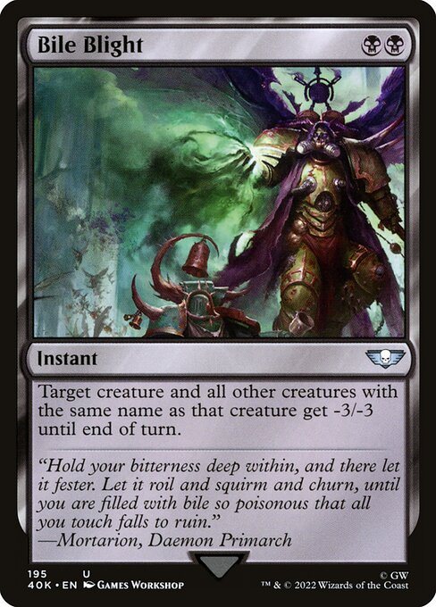 Magic: Bile Blight