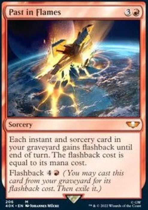Vergangenheit in Flammen 40K-206 Mythic Deutsch