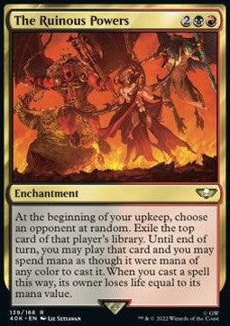 The Ruinous Powers 40K-139 Rare Englisch