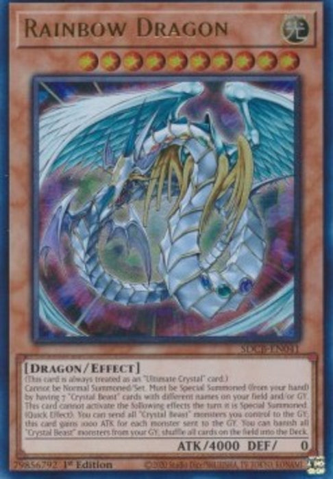 Rainbow Dragon SDCB-EN041 Ultra Rare Englisch