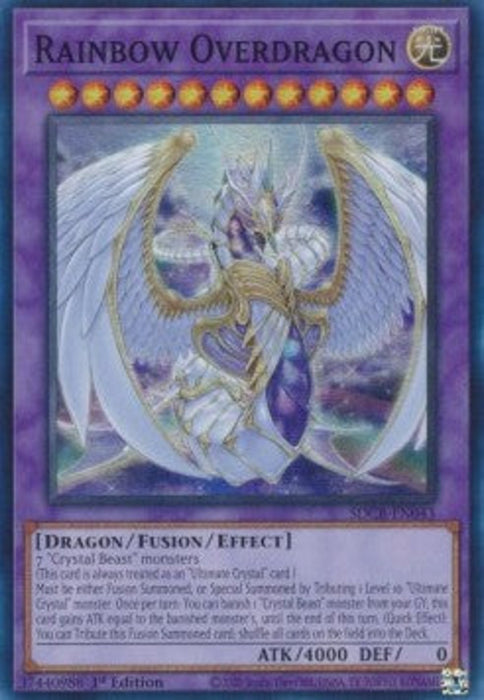 Rainbow Overdragon SDCB-EN043 Super Rare Englisch