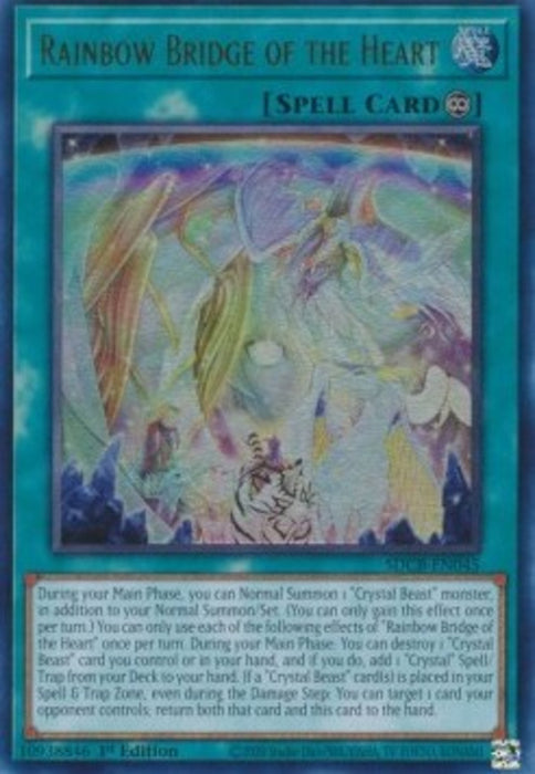 Rainbow Bridge of the Heart SDCB-EN045 Ultra Rare Englisch