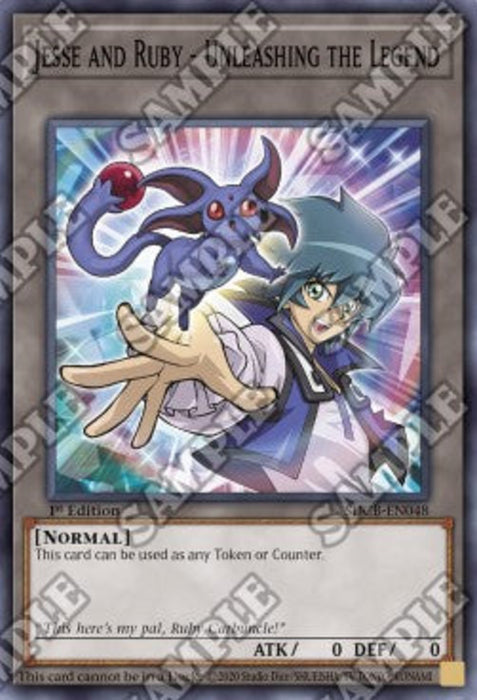 Jesse and Ruby - Unleashing the Legend SDCB-EN048 Token Englisch