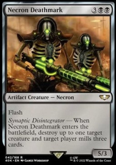 Necron-Neurojäger 40K-42 Rare Deutsch
