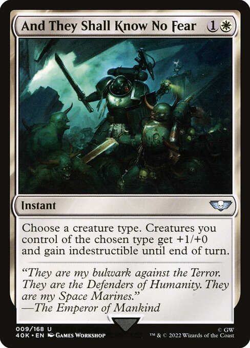 Magic: And They Shall Know No Fear