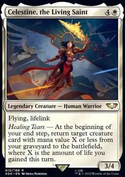 Celestine, the Living Saint 40K-10 Rare Englisch