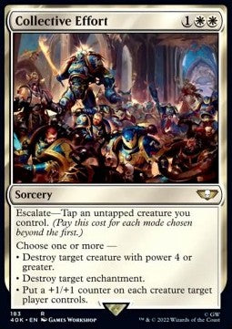 Collective Effort 40K-183 Rare Englisch