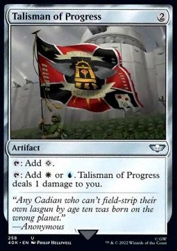 Talisman of Progress 40K-258 Uncommon Englisch