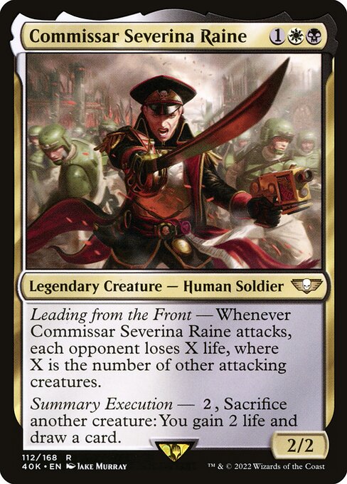 Magic: Commissar Severina Raine