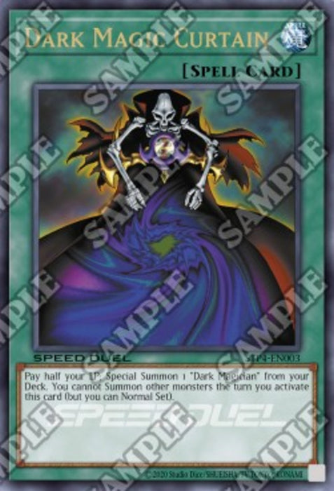 Dark Magic Curtain STP4-EN003 Ultra Rare Englisch