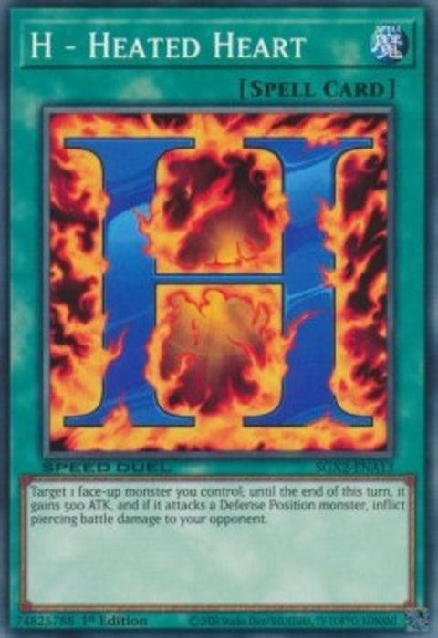H - Heated Heart SGX2-ENA13 Common Englisch
