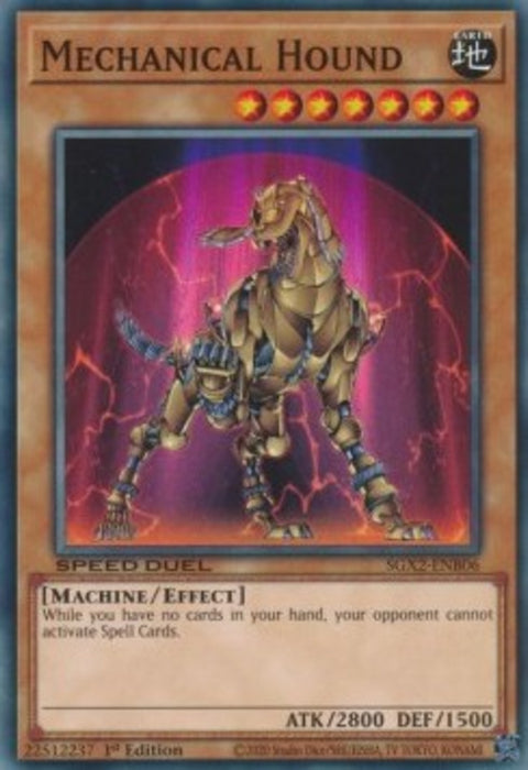 Mechanical Hound SGX2-ENB06 Common Englisch