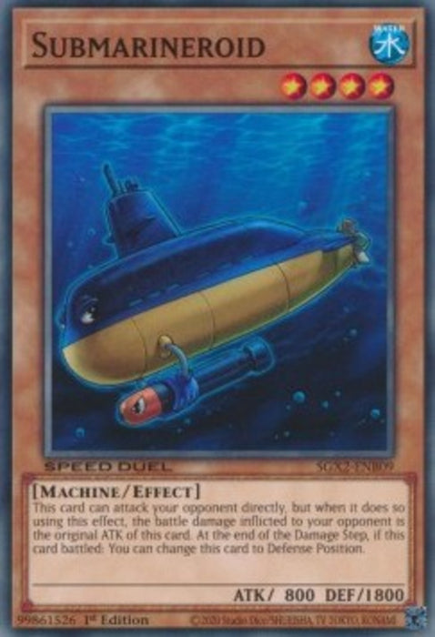 Submarineroid SGX2-ENB09 Common Englisch