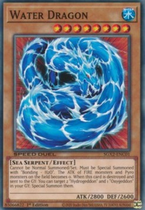 Water Dragon (V.1) SGX2-ENC01 Common Englisch