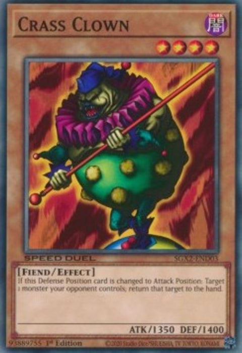 Crass Clown SGX2-END03 Common Englisch
