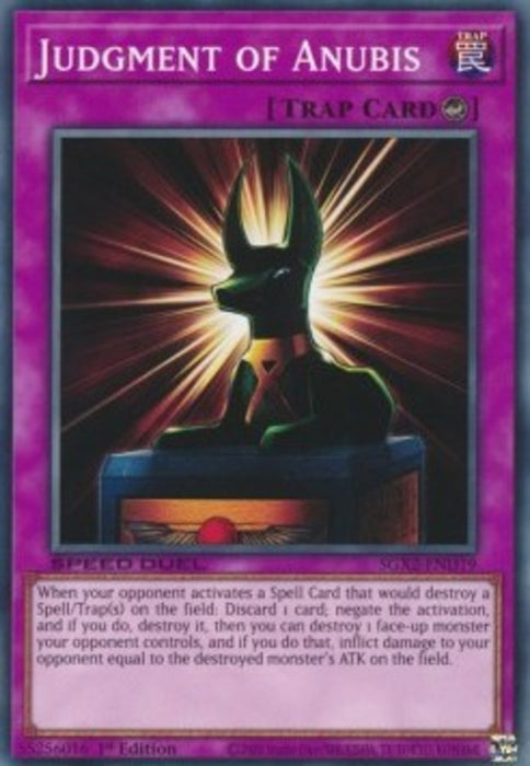 Judgment of Anubis SGX2-END19 Common Englisch