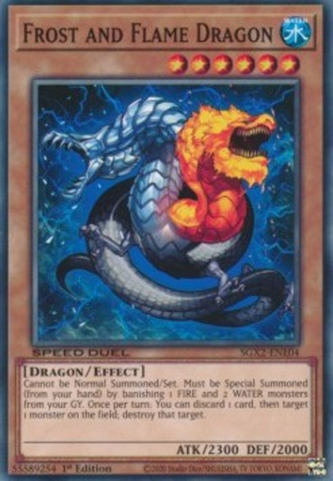 Frost and Flame Dragon SGX2-ENE04 Common Englisch