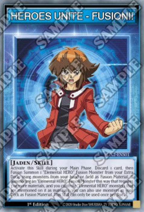 HEROES UNITE - FUSION!! (Skill) SGX2-ENS01 Common Englisch
