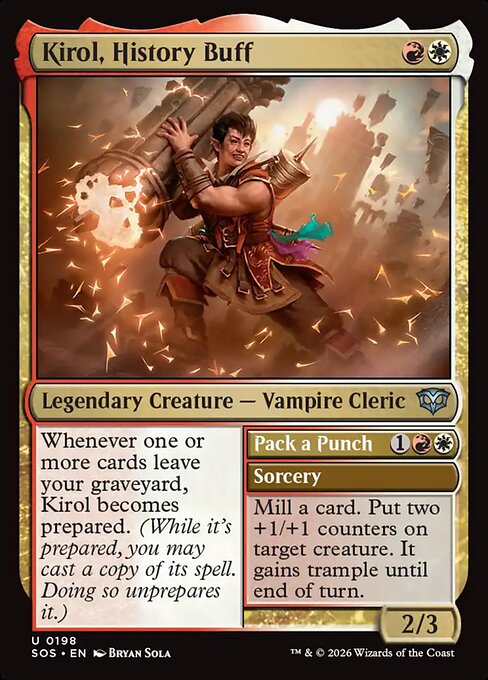 Kirol, History Buff // Pack a Punch - Back Face