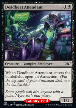 Deadbeat Attendant XUNF-355 Common Englisch