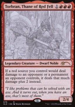 Torbran, Thane of Red Fell SLD-678 Rare Englisch