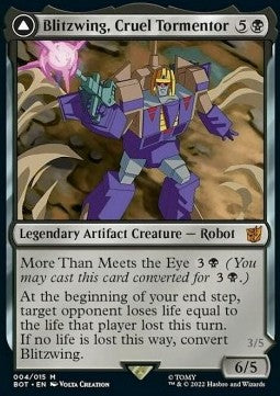 Blitzwing, Cruel Tormentor // Blitzwing, Adaptive Assailant (V.1) BOT-4 Mythic Englisch