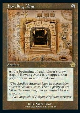 Howling Mine (V.2) BRR-83 Rare Englisch